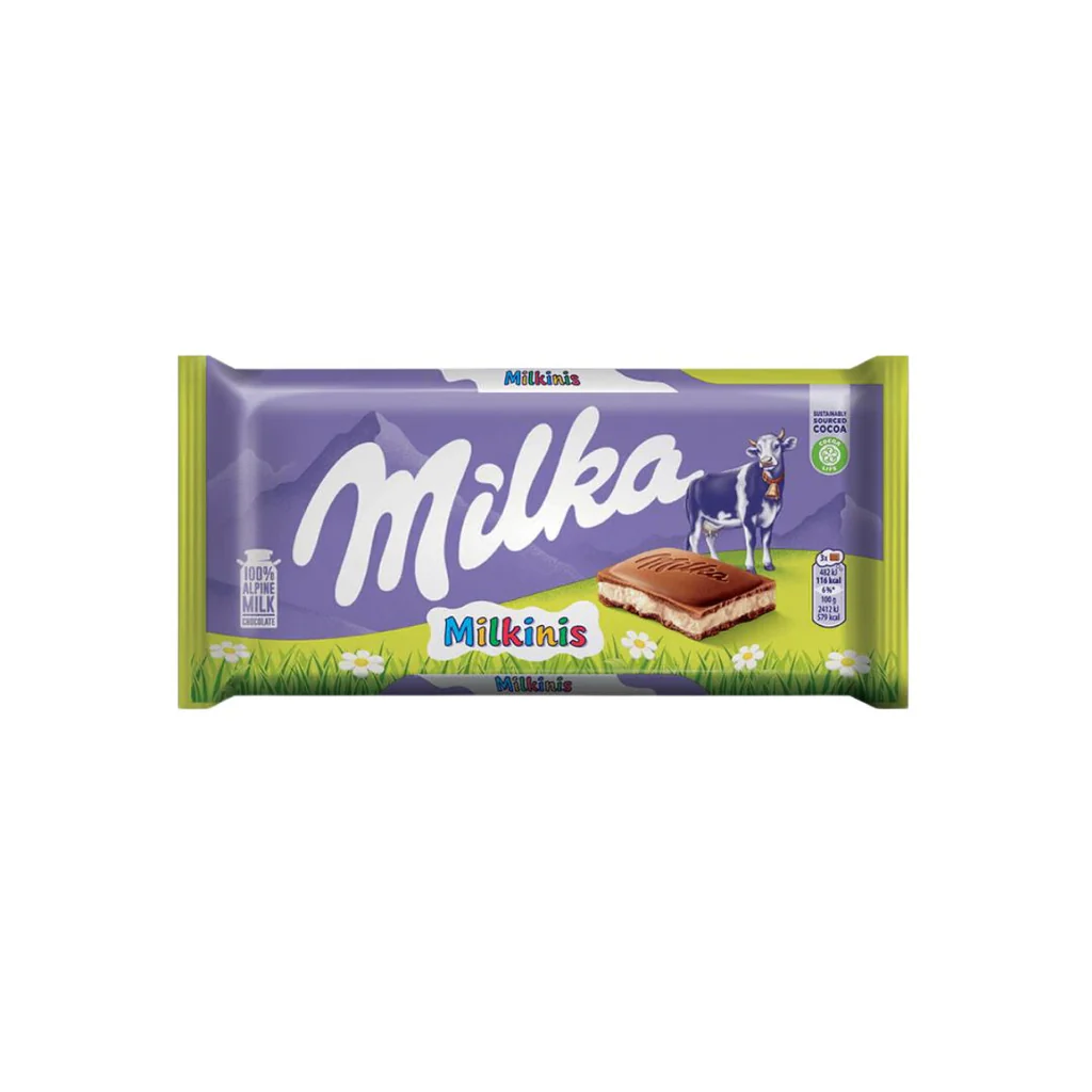 شيكولاتة ميلكا (Milkinis) 100جم