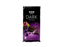 ion شيكولاتة دارك سوبر فروت 90جم 